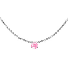 Náhrdelník chirurgická ocel s krystalem Swarovski NSSW01 rose