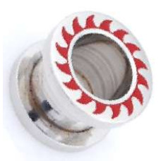 Tunel chirurgická ocel TBFTNE01red