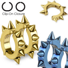 Naušnice klipsny chirurgická ocel HWSFE13530