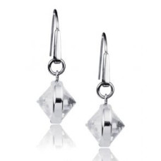 Naušnice chirurgická ocel s krystalem ESS121