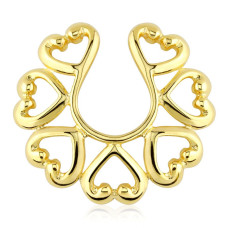 Falešný piercing do bradavky HWKX013