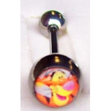 Piercing činka chirurgická ocel Tygr MS82