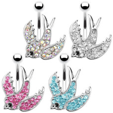 Piercing do pupíku vlaštovka HWNSX7738