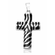 Přívěsek chirurgická ocel kříž T0480