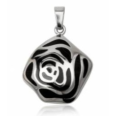 Přívěsek chirurgická ocel květ T0461