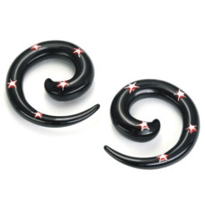 Spirála akrylát s hvězdičkami PP141