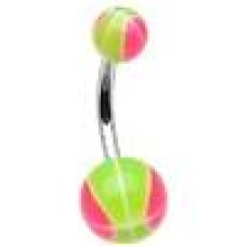 Piercing do pupíku - banánek