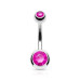 Piercing do pupíku - banánek