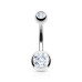 Piercing do pupíku - banánek