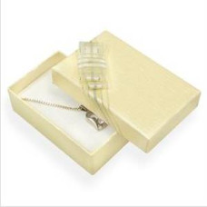 Dárková krabička na snubní prsteny - smetanová