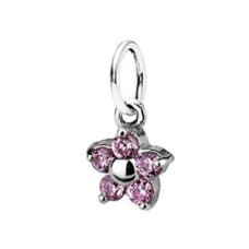 Dětský stříbrný přívěsek kytička