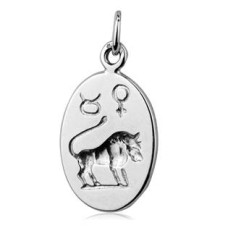 Stříbrný přívěsek znamení BÝK