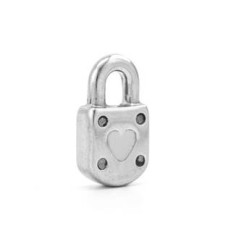 Ocelový přívěšek zámeček