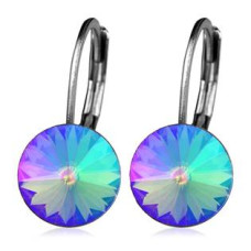 Ocelové náušnice s krystaly Swarovski® PARADISE SHINE