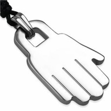 Ocelový přívěšek - hamsa - ruka Fatimy