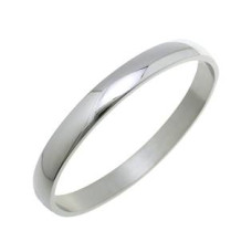 Ocelový náramek kruh velký, obvod 21 cm, šíře 10 mm