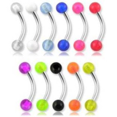 Piercing do obočí - kuličky