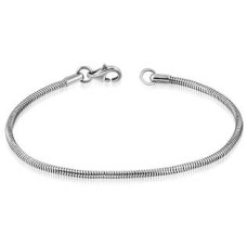 Ocelový náramek - had
