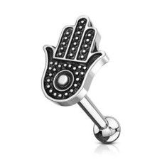 Cartilage piercing do ucha - hamsa