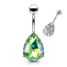 Piercing do pupíku kapka