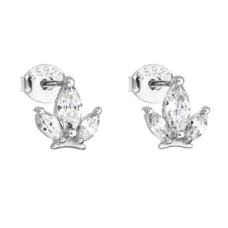 Stříbrné náušnice se zirkony
