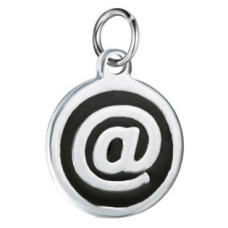 Ocelový přívěšek s kroužkem - zavináč