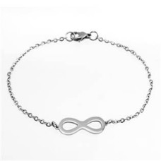 Dámský ocelový náramek - nekonečno