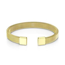 Dámský zlacený ocelový náramek