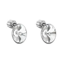 Stříbrné náušnice s krystaly Crystals from Swarovski® CRYSTAL