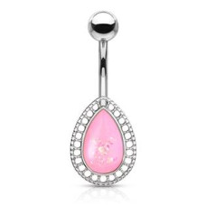 Piercing do pupíku kapka