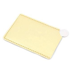 Ocelové kapesní zrcátko s pouzdrem