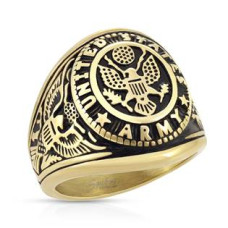 Pánský ocelový prsten US Army Seal