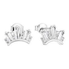 Stříbrné náušnice se zirkony