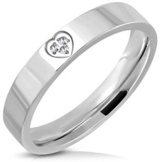 NSS3004-ZR Dámský snubní prsten se srdíčkem