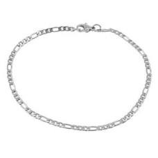 Pánský/dámský ocelový náramek figaro