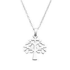 Ocelový náhrdelník strom života
