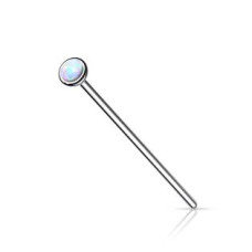Variabilní piercing do nosu, opál 2,5 mm