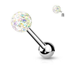 Piercing do jazyka vnitřní závit