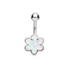 Piercing do pupíku kytička