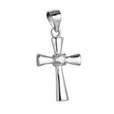 Stříbrný přívěšek křížek
