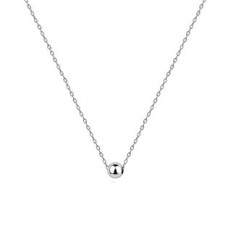Ocelový náhrdelník s kuličkou