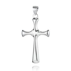 Stříbrný přívěšek - kříž
