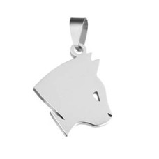 Ocelový přívěšek kočka