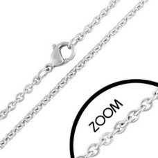 Ocelový řetízek šíře 4,5 mm