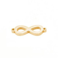 Zlacená ocelová komponenta - nekonečno