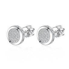 Stříbrné šroubovací náušnice