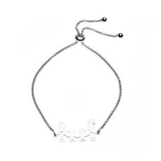 Ocelový náramek family