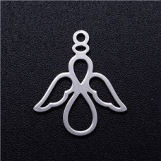 Ocelový přívěšek - andílek