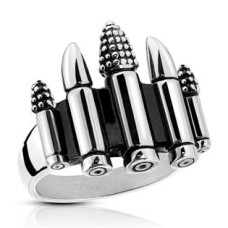 Army ocelový prsten BULLET