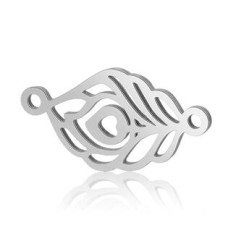 Ocelový přívěšek - peříčko